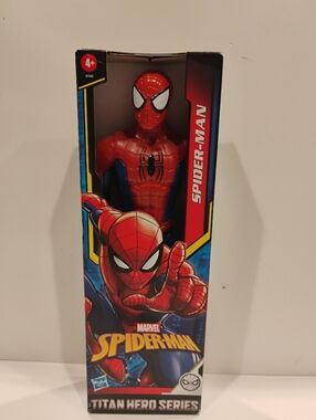 Marvel Spider-Man Red and Blue Titan Hero Action Figure